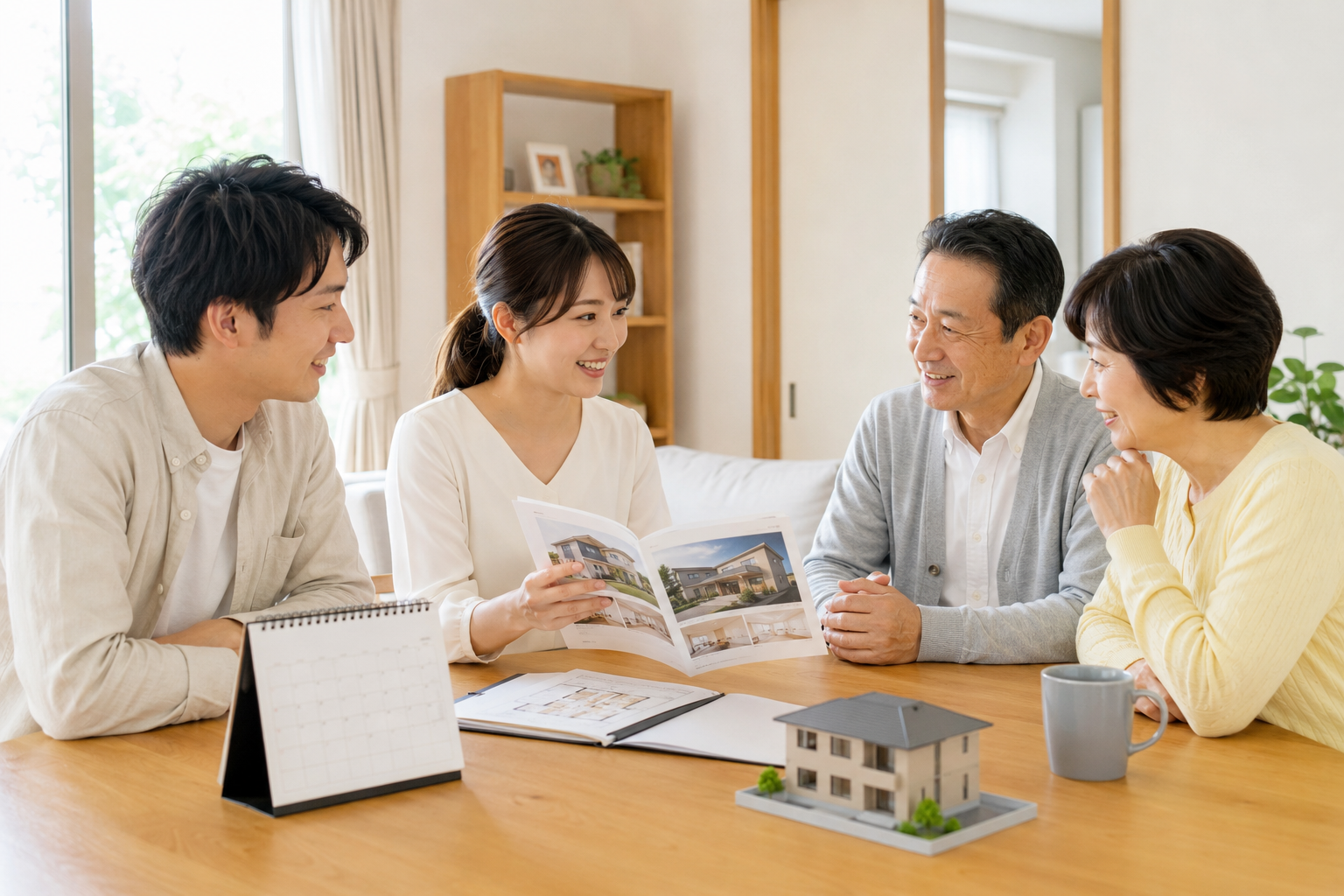 マイホーム購入を親に相談・報告