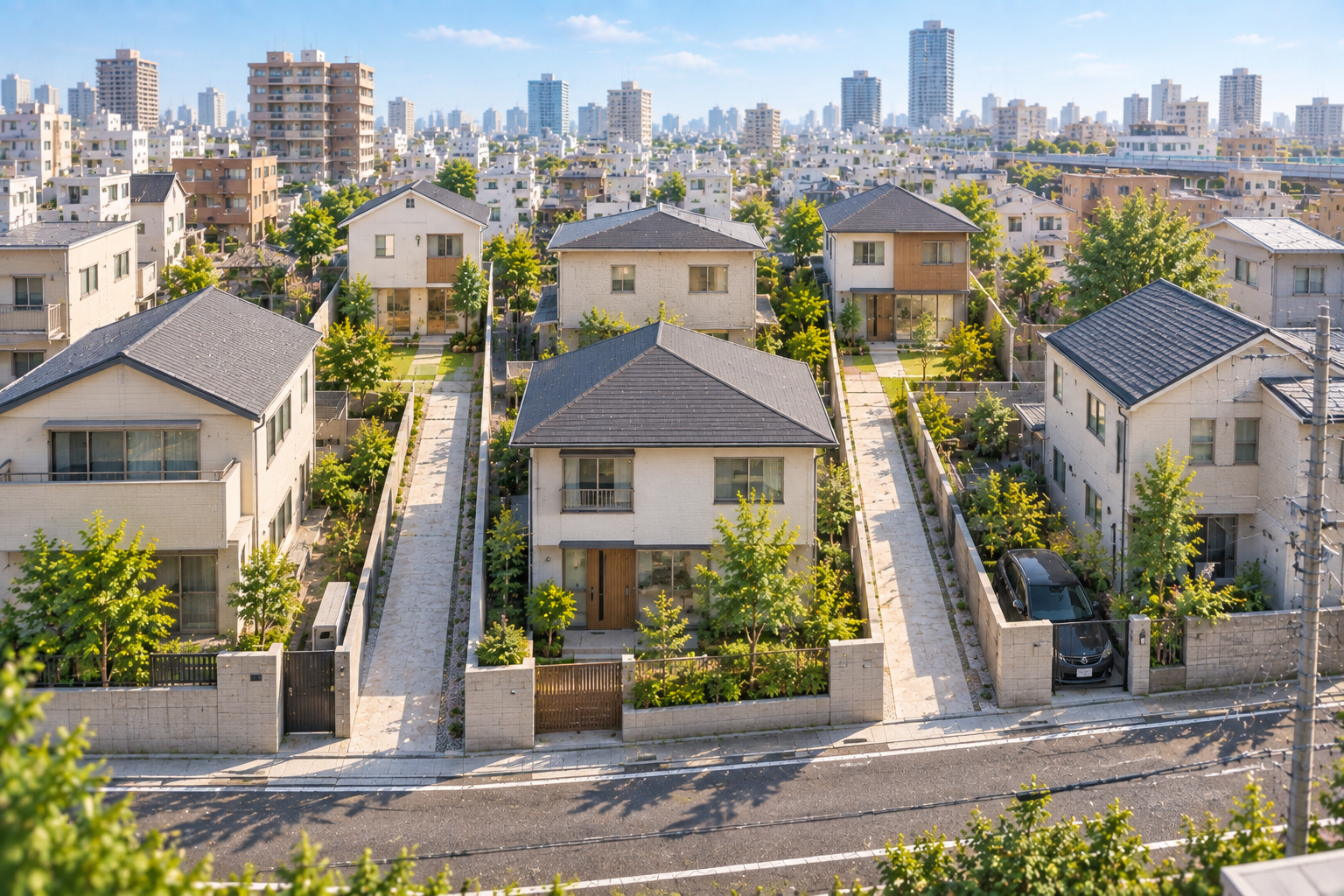 大阪の市街地にある旗竿地とは?メリット・デメリットと活用ガイド