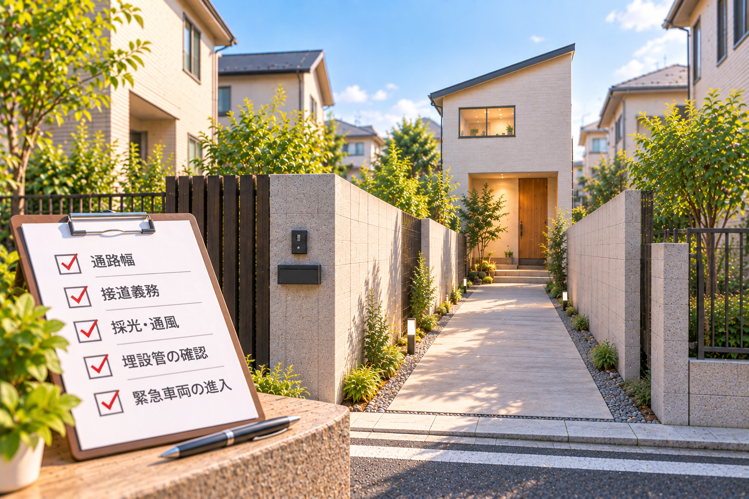 大阪の市街地にある旗竿地とは?メリット・デメリットと活用ガイド