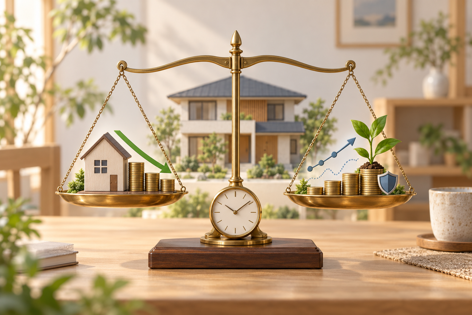繰り上げ返済と資産運用・投資はどちらが有利?