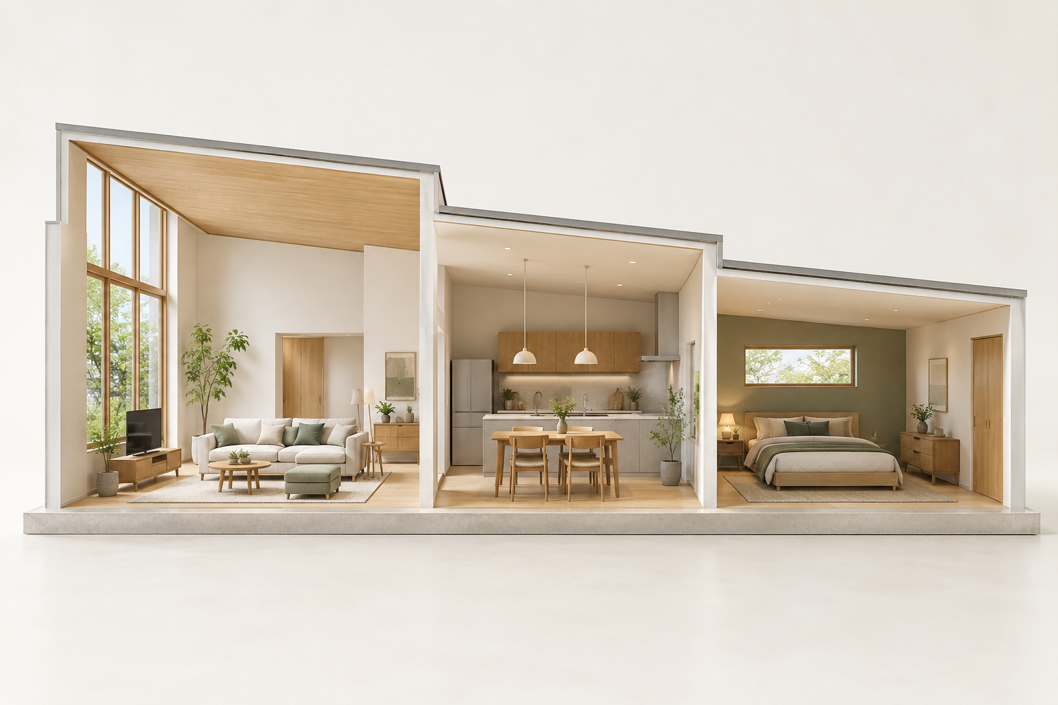 天井高の基準と部屋ごとの理想の高さ
